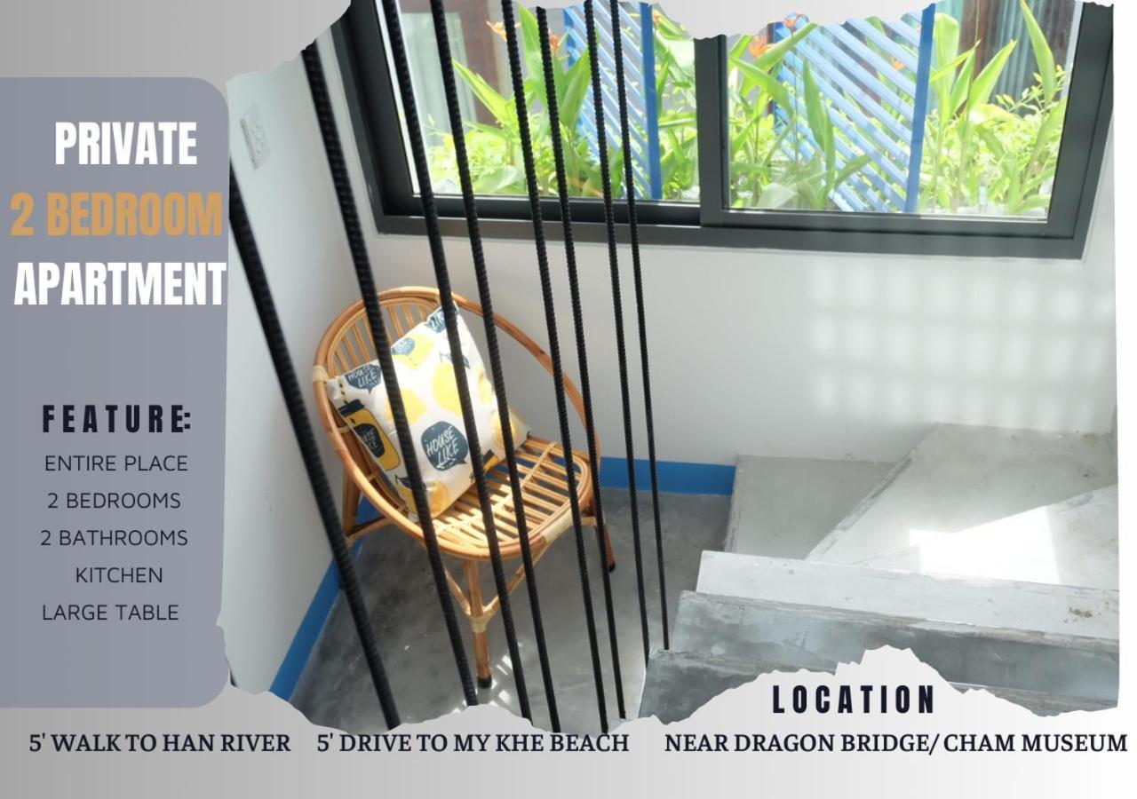 Uri House, 1- 2 Bedroom Tourism Apt, 5' Walk Dragon Bridge Da Nang Luaran gambar